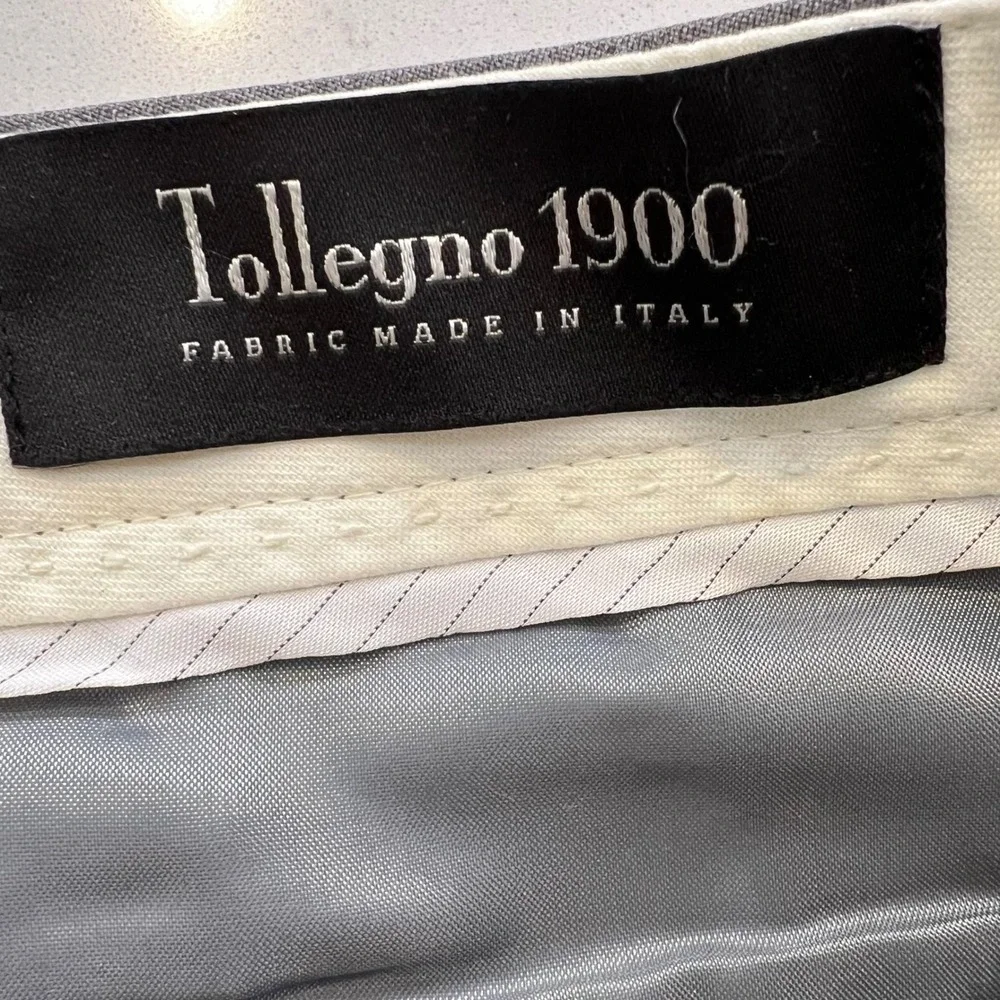 J Crew Tollegno 1900 Wool Ankle  Pleated Dress Pants 8T Quiet Luxury Officecore‎